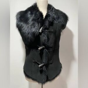 Ralph Lauren Lamb Fur Vest Small